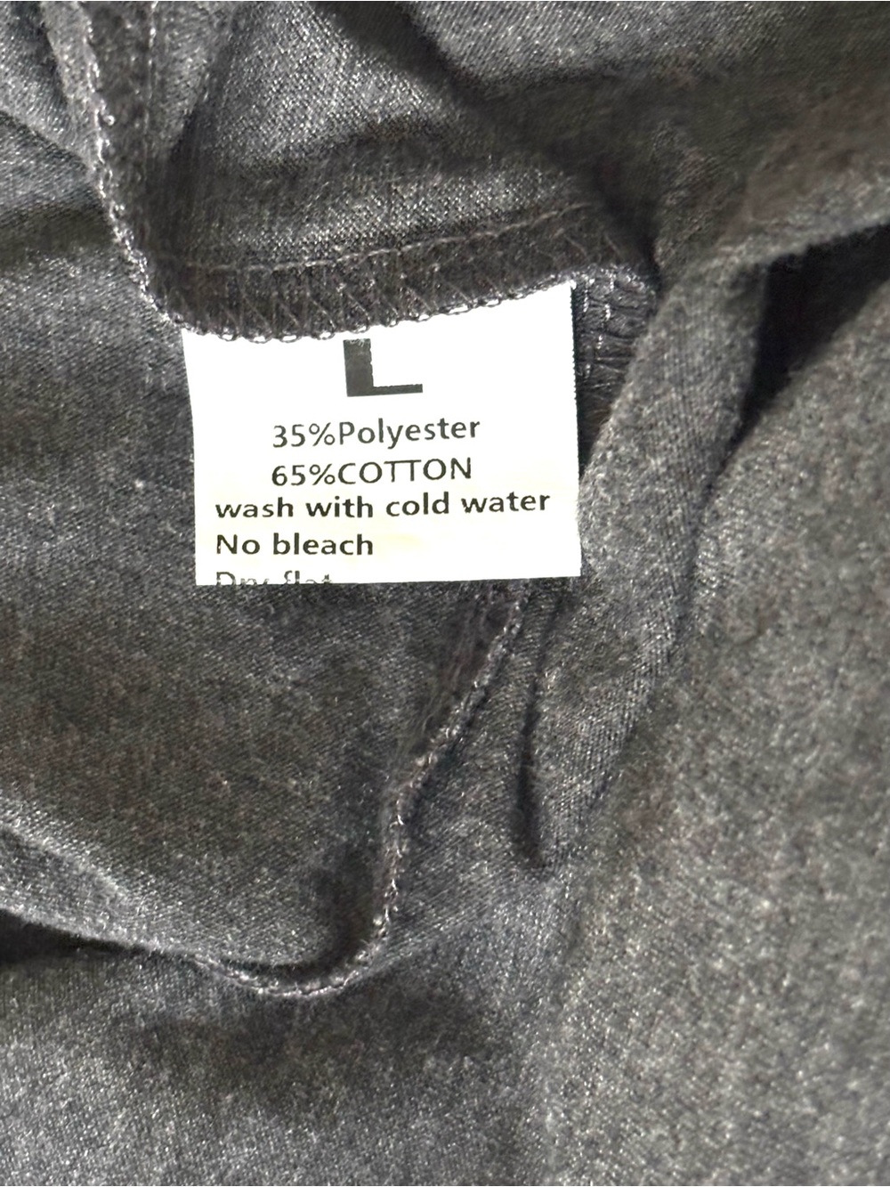 Meesheep Stay Groovy Graphic T-Shirt Charcoal Gray Size L - Picture 3 of 3